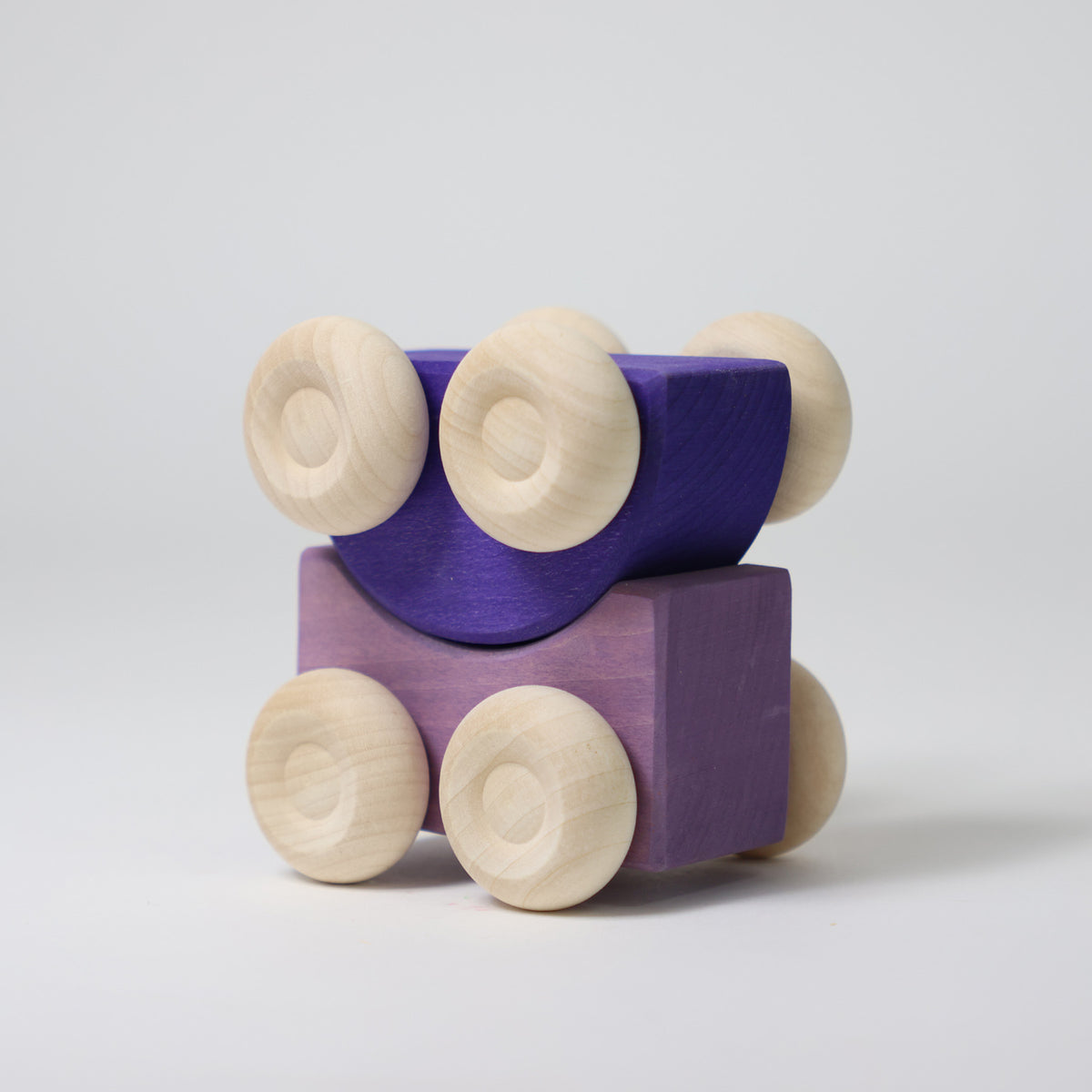 Grimm’s Stacking Cars Purple | Push and Pull Toy | Magic Forest Shop