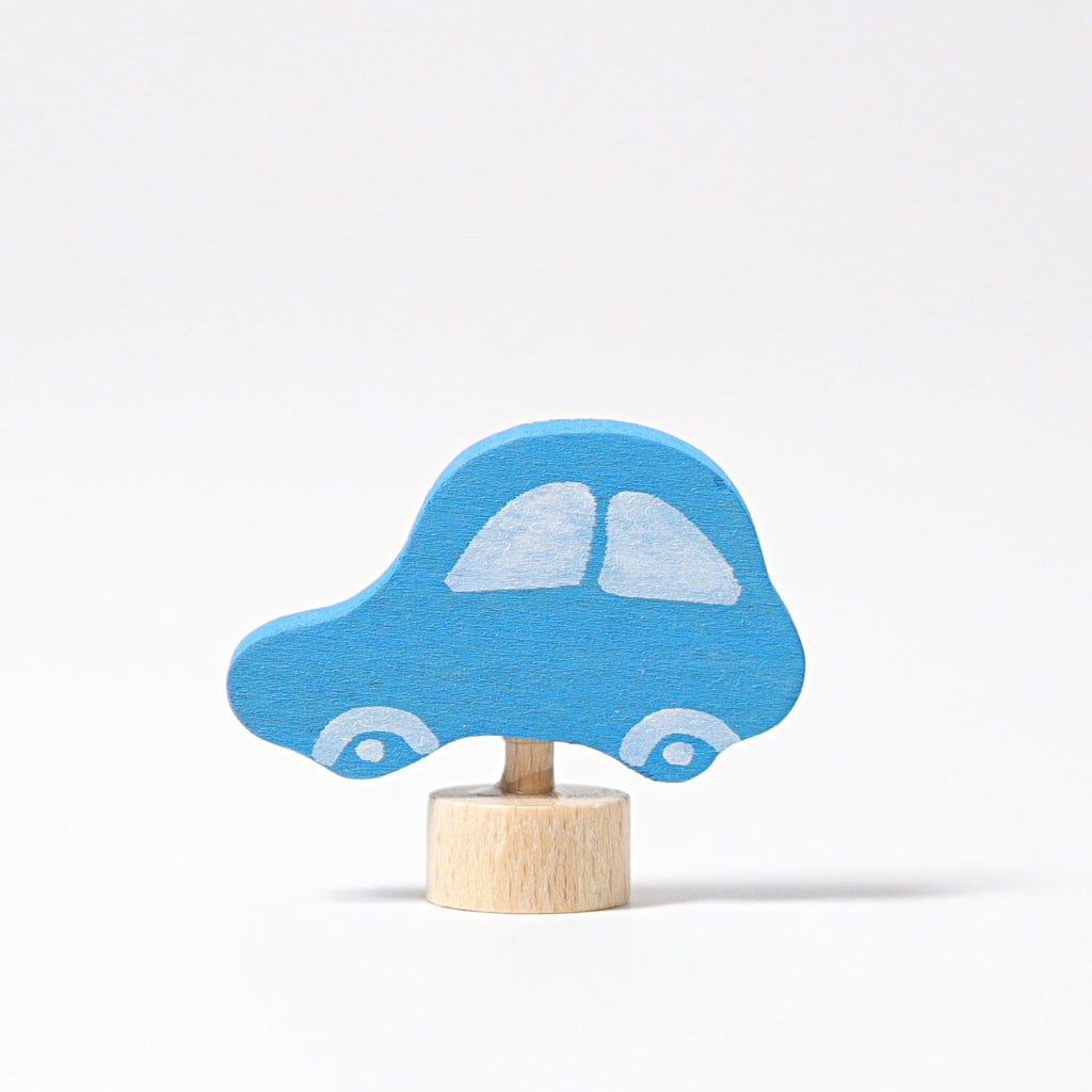 Grimms Decorative Figure Blue Car