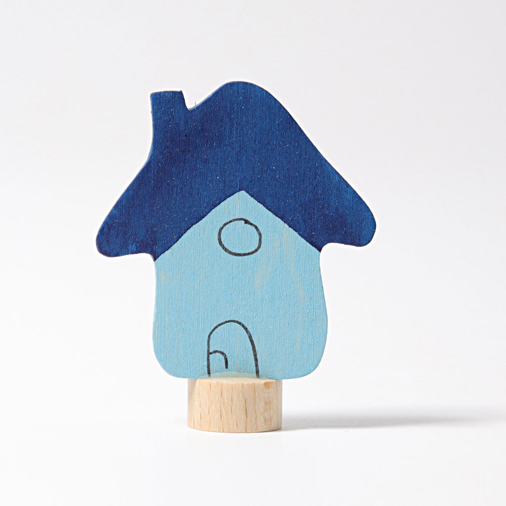 Grimms Decorative Figure Blue House