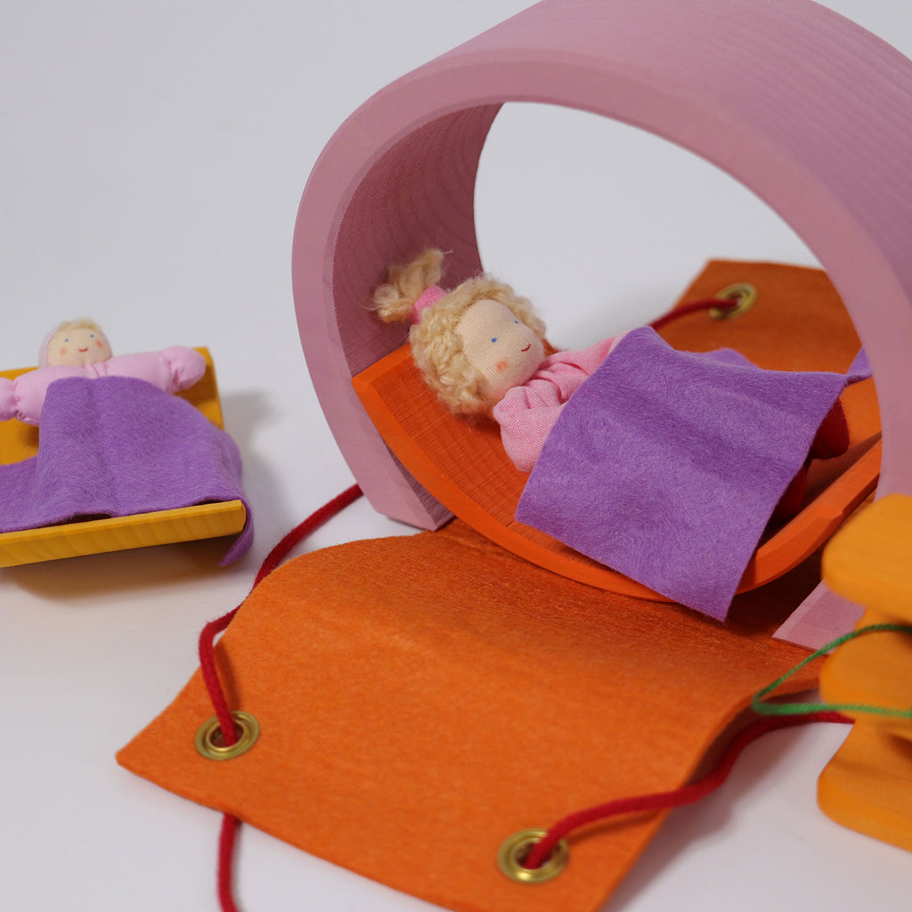 Grimms Pink-Orange Mobile Home