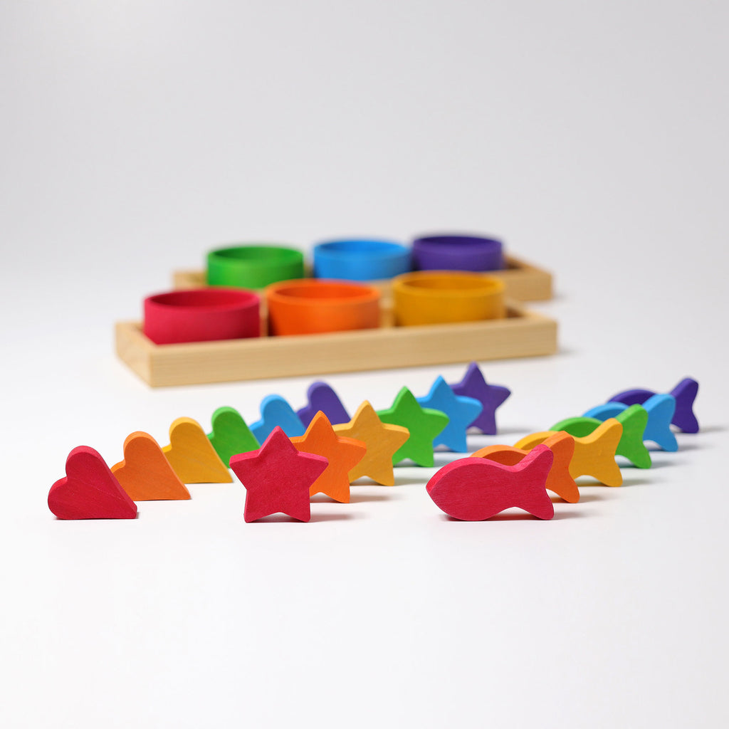 Grimms Rainbow Bowls Sorting Game