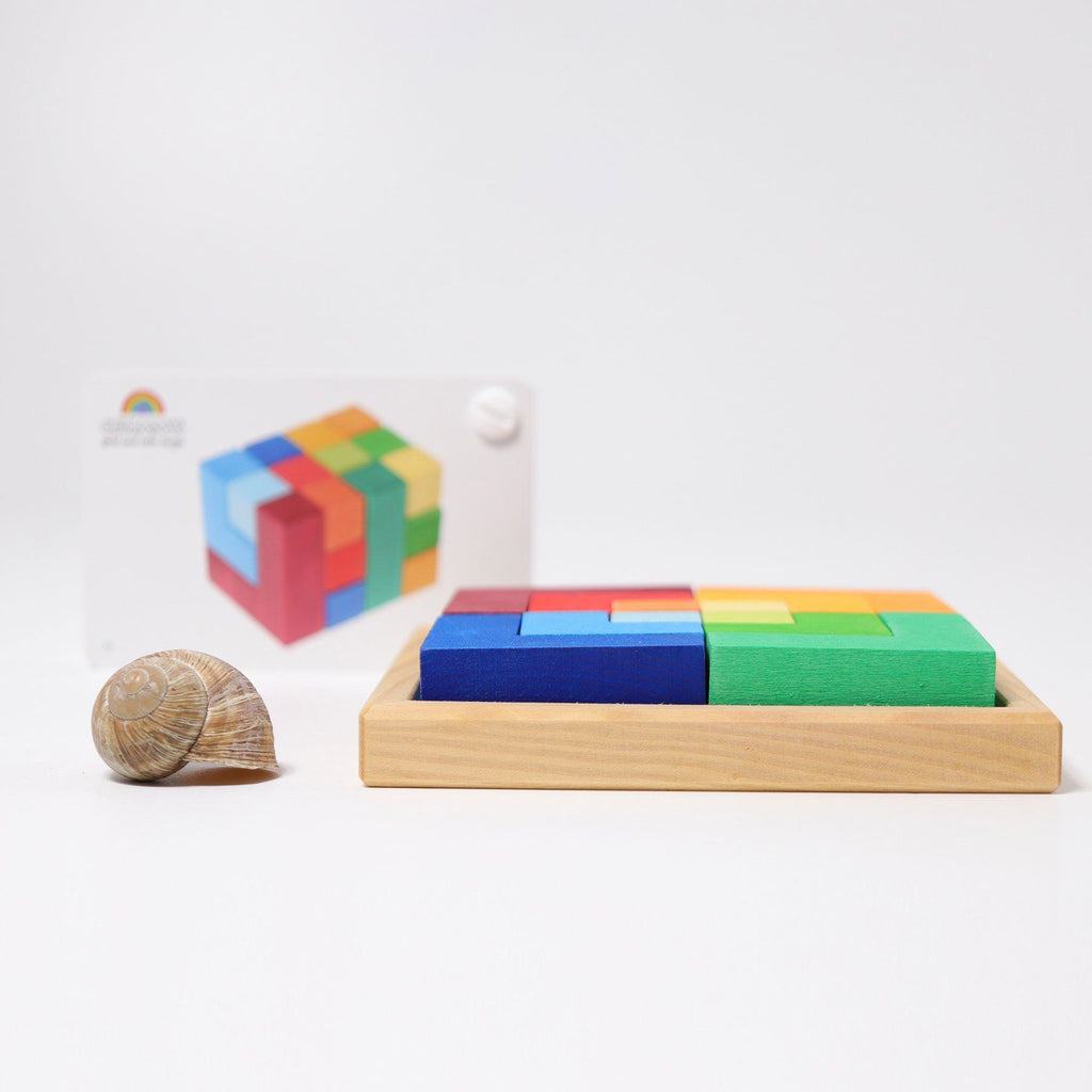 Grimms Creative Set Square - natural wooden eco toy - 3
