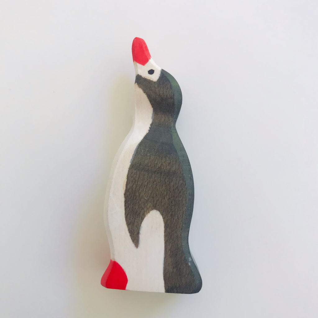 hand made penguin chick figure
