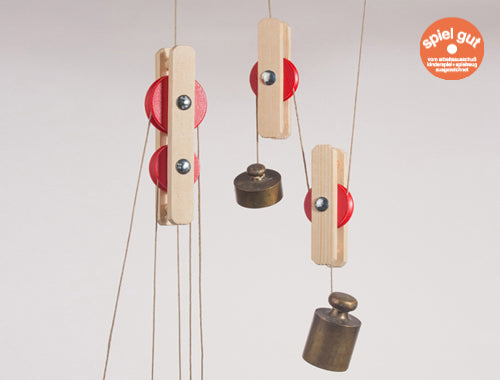 box and tackle pulley Kraul Block & Tackle Pulley Kit – Wooden Physics & STEM Exploration Se – Magic Forest Shop